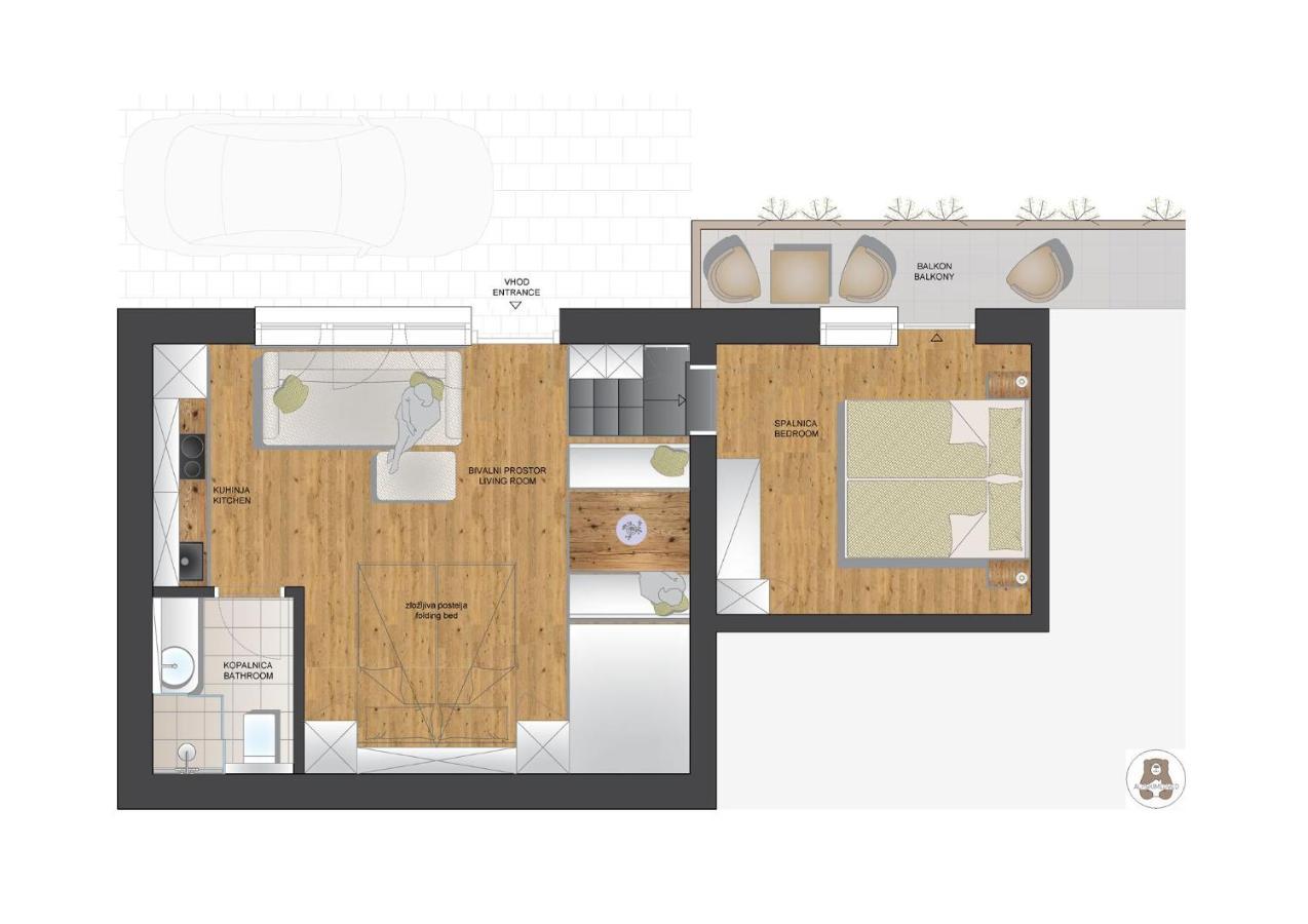 Apartma J.E.Z. Bohinj Exteriér fotografie